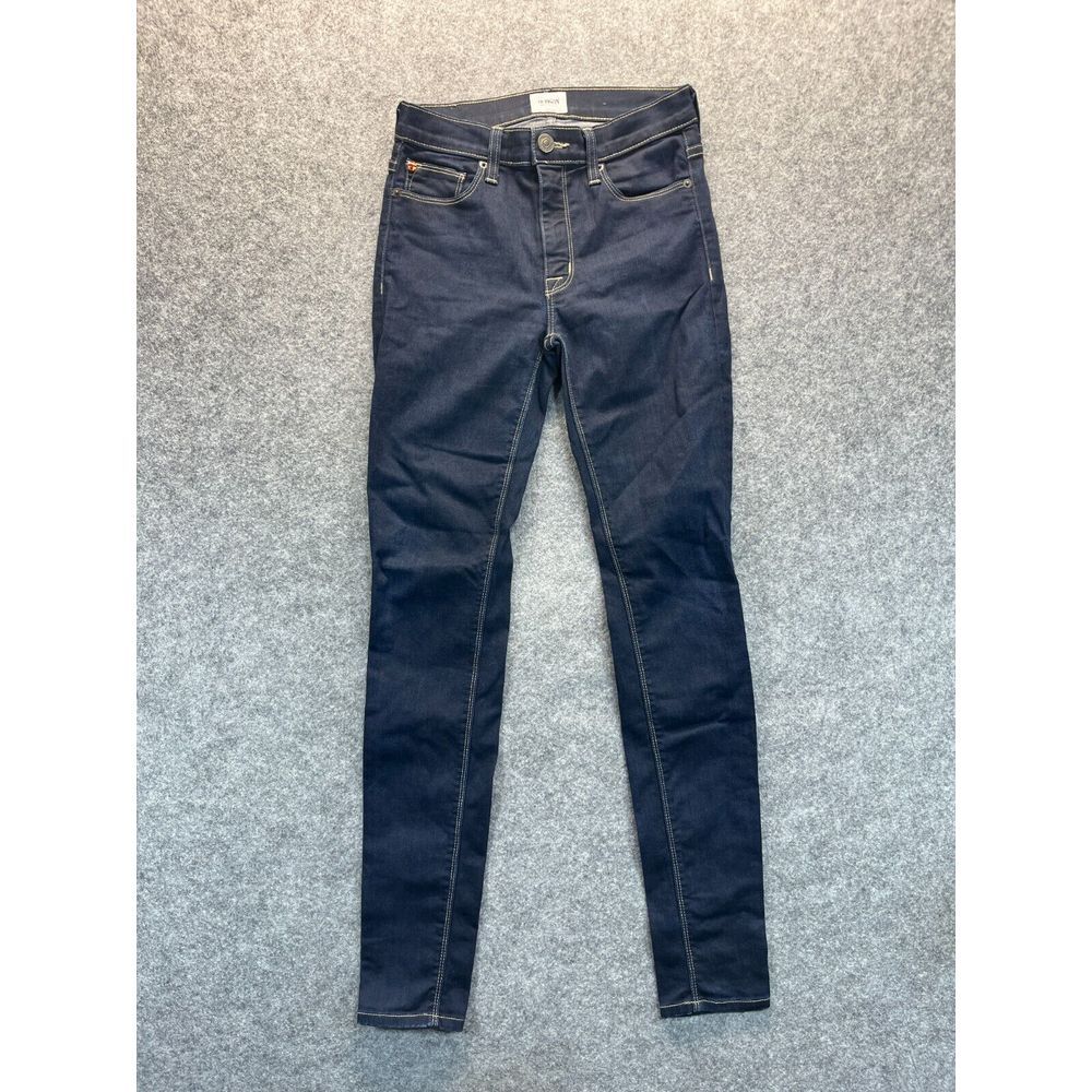 Hudson Jeans Womens Size 25 Barbara‎ High Rise Super Skinny Dark Blue Stretch